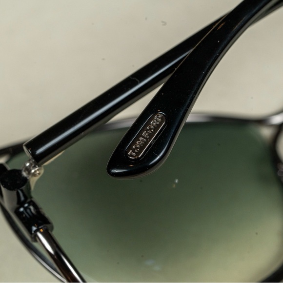 Tom Ford Sunglasses - Eugenia Square with Blue Gradient Lens - Picture 2 of 6